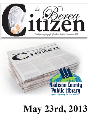cover image of The Berea Citizen 2013 05/23